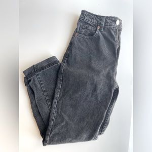 Zara black boyfriend jeans